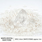 Authentic Raw Clear Quartz | The "Master Healer" | Unique Natural Crystal for Meditation &amp; Home Decor