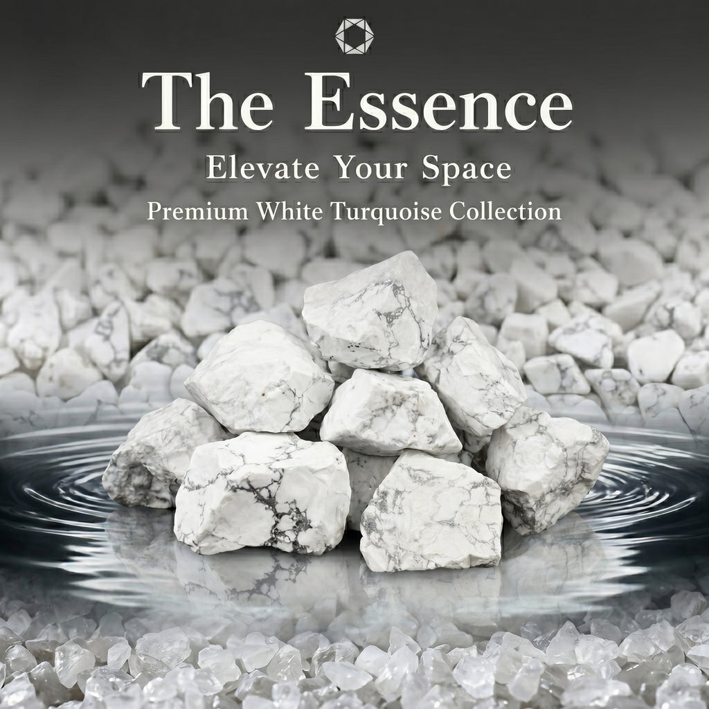Authentic White Buffalo Turquoise Raw Stone | The "Stone of Purity" | Unique Natural Mineral for Zen Living