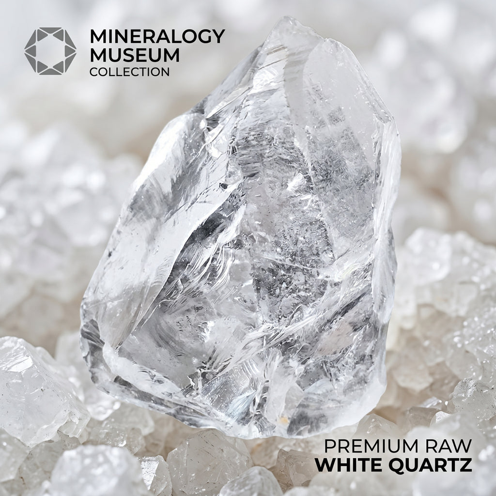 Authentic Raw Clear Quartz | The "Master Healer" | Unique Natural Crystal for Meditation &amp; Home Decor