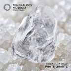 Authentic Raw Clear Quartz | The "Master Healer" | Unique Natural Crystal for Meditation &amp; Home Decor