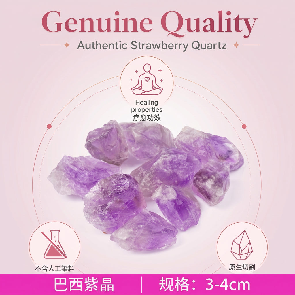 Authentic Raw Amethyst Specimen | The "Stone of Tranquility" | Unique Brazilian Mineral for Zen Home Decor