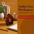 Authentic Raw Amber Stone | Golden to Deep Brown Resin | Premium Material for Custom Jewelry Carving