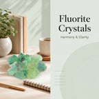 Natural Green Fluorite Raw Crystal | Untreated Healing Mineral Specimen for Meditation & Focus