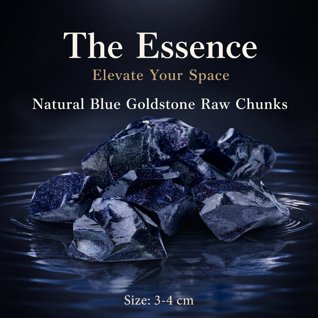 The Stardust Ambition | Raw Blue Sandstone Universe Crystal