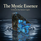 The Cosmic Aura | Flashing Raw Labradorite Magic Stone