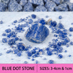Natural Blue Spot Jasper Raw Stone | Untreated Healing Mineral Specimen for Intuition & Harmony