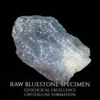 Natural Celestite Raw Crystal Specimen | Deep Blue Healing Stone for Energy Work & Meditation