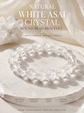 Premium White Azeztulite Specimen | Hand-Selected Natural Crystal for Mindfulness & Energetic Alignment