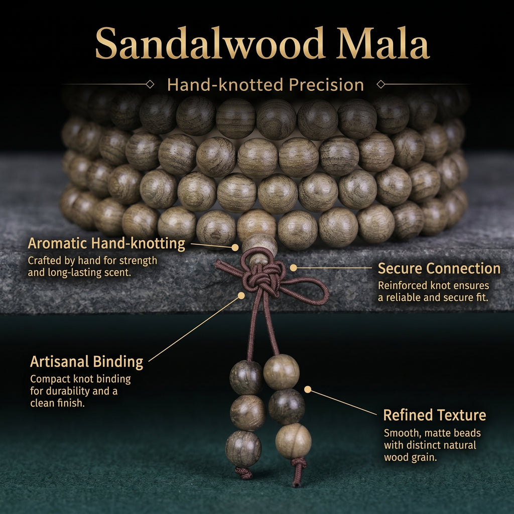 108 Mala Beads 'The Millennium Anchor' | SUBVIBE