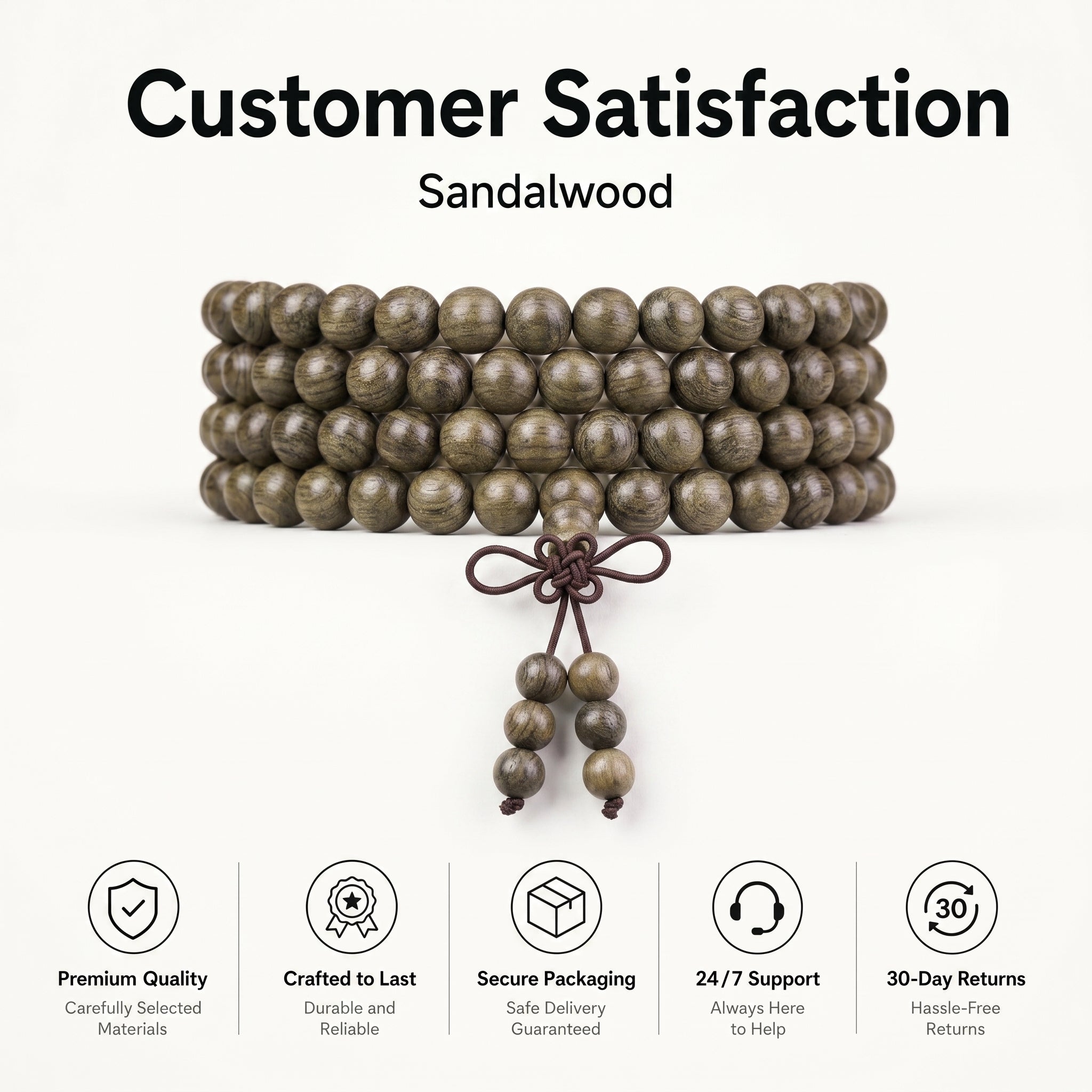 108 Mala Beads 'The Millennium Anchor' | SUBVIBE