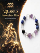 Natural Aquarius Supreme Cosmic Sage Bracelet