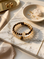 Sunlit Mountain" Premium Golden Sunstone & Citrine Composite Energy Bracelet: Solar Plexus Alignment, Dissolve Scarcity Fear & Manifest Scaled Revenue Velocity