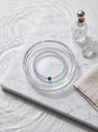Lanta Matrix" Premium Natural Blue Pietersite & Eagle's Eye Defense Bracelet: Third Eye & Throat Chakra Alignment, Visionary Discernment & High-Tier Shielding