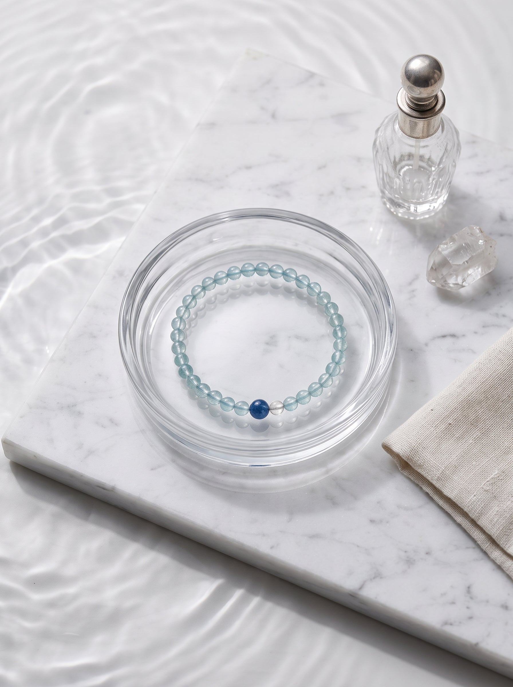 Lanta Matrix" Premium Natural Blue Pietersite & Eagle's Eye Defense Bracelet: Third Eye & Throat Chakra Alignment, Visionary Discernment & High-Tier Shielding