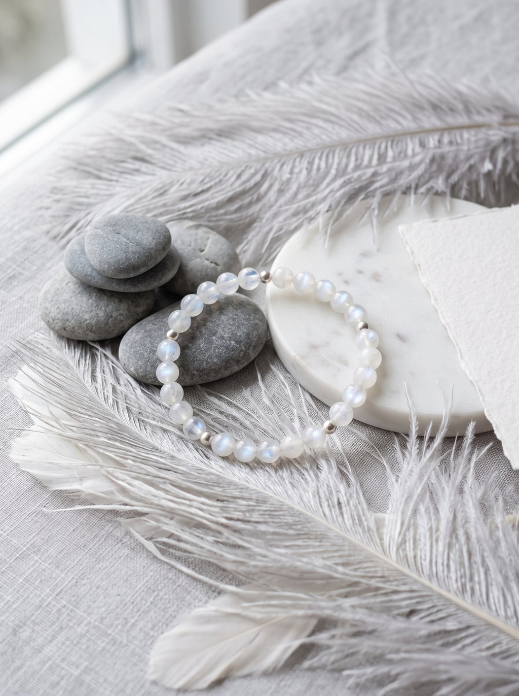"Frost Descent" Premium Ice Obsidian & Smoky Quartz Single-Strand Bracelet: Root Chakra Alignment, Deflect Corporate Friction & Lock Executive Asset Perimeter