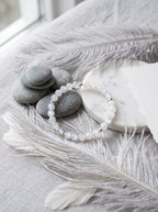 "Frost Descent" Premium Ice Obsidian & Smoky Quartz Single-Strand Bracelet: Root Chakra Alignment, Deflect Corporate Friction & Lock Executive Asset Perimeter