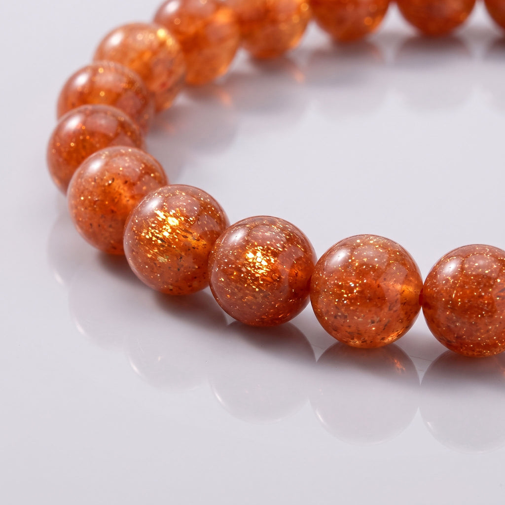 Natural Sunstone Bracelet: Vitality & Manifestation — Himalayan Ridge