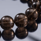 Natural Smoky Quartz Bracelet: Grounded Resilience & Absolute Shielding — Alpine Zone