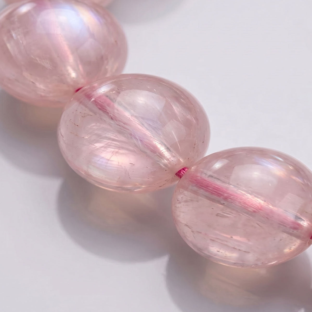 Natural Peach Moonstone Bracelet: The Stone of Gentle Intuition — Himalayan Ridge