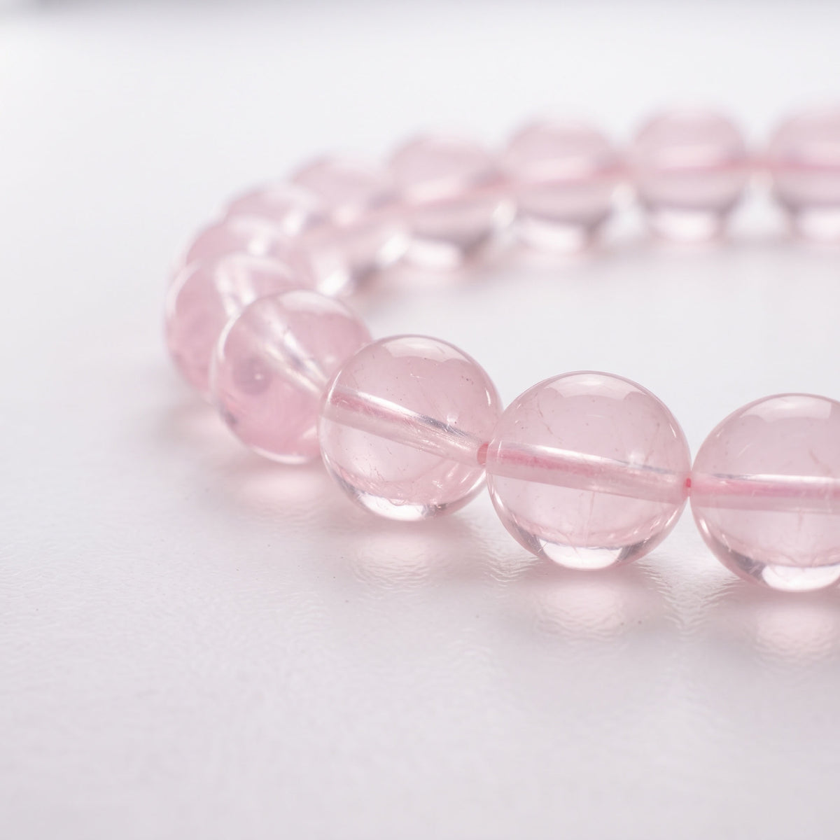 Golden Shimmer Mozambique Rose Quartz: Ethereal Romance & Radiance