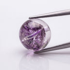Authentic Purple Phantom Quartz Bracelet | The "Phantom Crystal" | Unique Healing Gemstone Jewelry