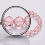 Natural Pink Pineapple Quartz Intuition & Heart Bracelet