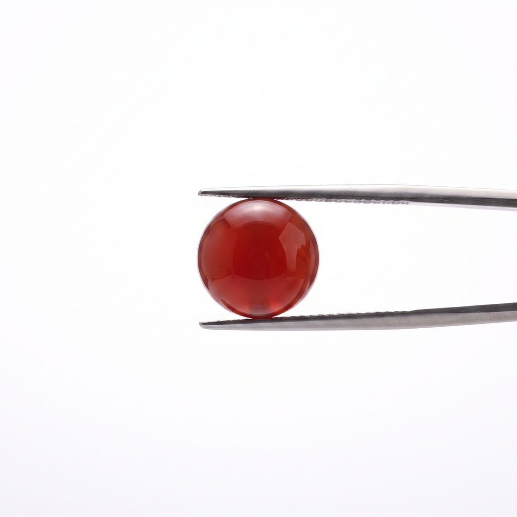 Natural Clear Quartz and Carnelian Bead Bracelet, Radiant Vitality & Harmonious Flow Gemstone Jewelry