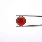 Natural Clear Quartz & Carnelian Sovereign Bracelet