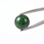 Natural Deep Spinach Green Nephrite Jade Bead Bracelet, Serene Balance & Harmonious Flow Gemstone Jewelry