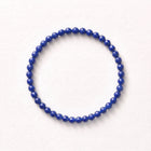 Natural Lapis Lazuli Bead Bracelet, Serene Calm & Harmonious Flow Gemstone Jewelry