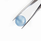 Clear Quartz & Ocean Aquamarine Double-Loop Serenity