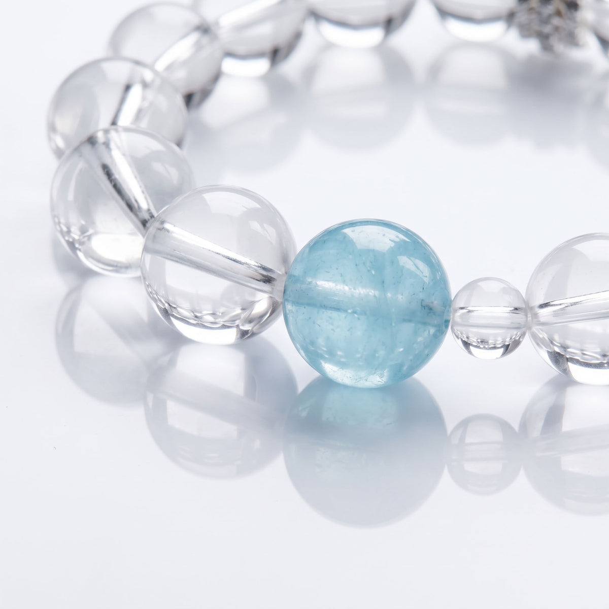 Pure Clear Quartz & Aquamarine: Ocean Serenity & Infinite Clarity