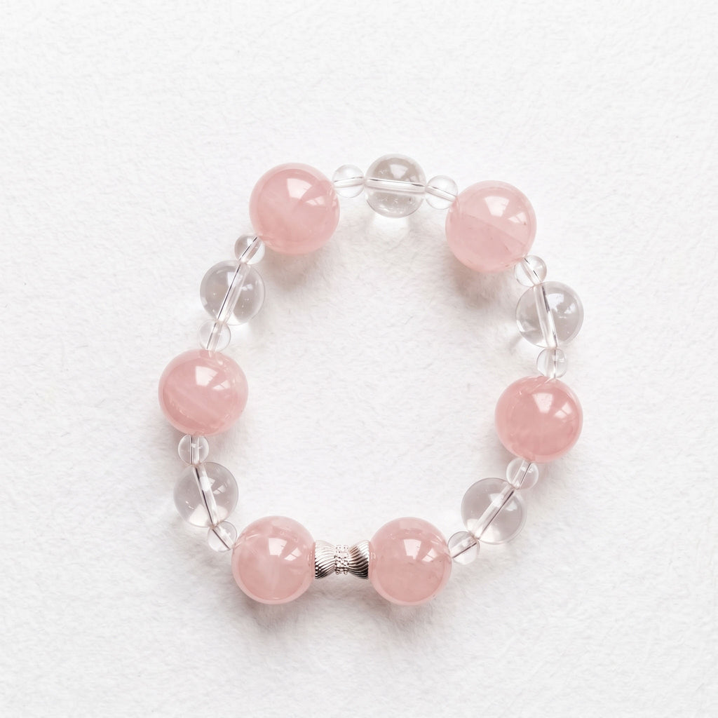 Rose Quartz & Clear Quartz: Universal Love & Inner Balance