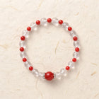 Clear Quartz & Southern Red Agate: Vitality, Vital Protection & Pure Clarity