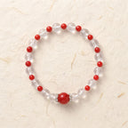Clear Quartz & Southern Red Agate: Vitality, Vital Protection & Pure Clarity