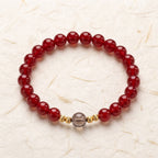 Southern Red Agate & Smoky Quartz: Grounded Prosperity & Inner Strength