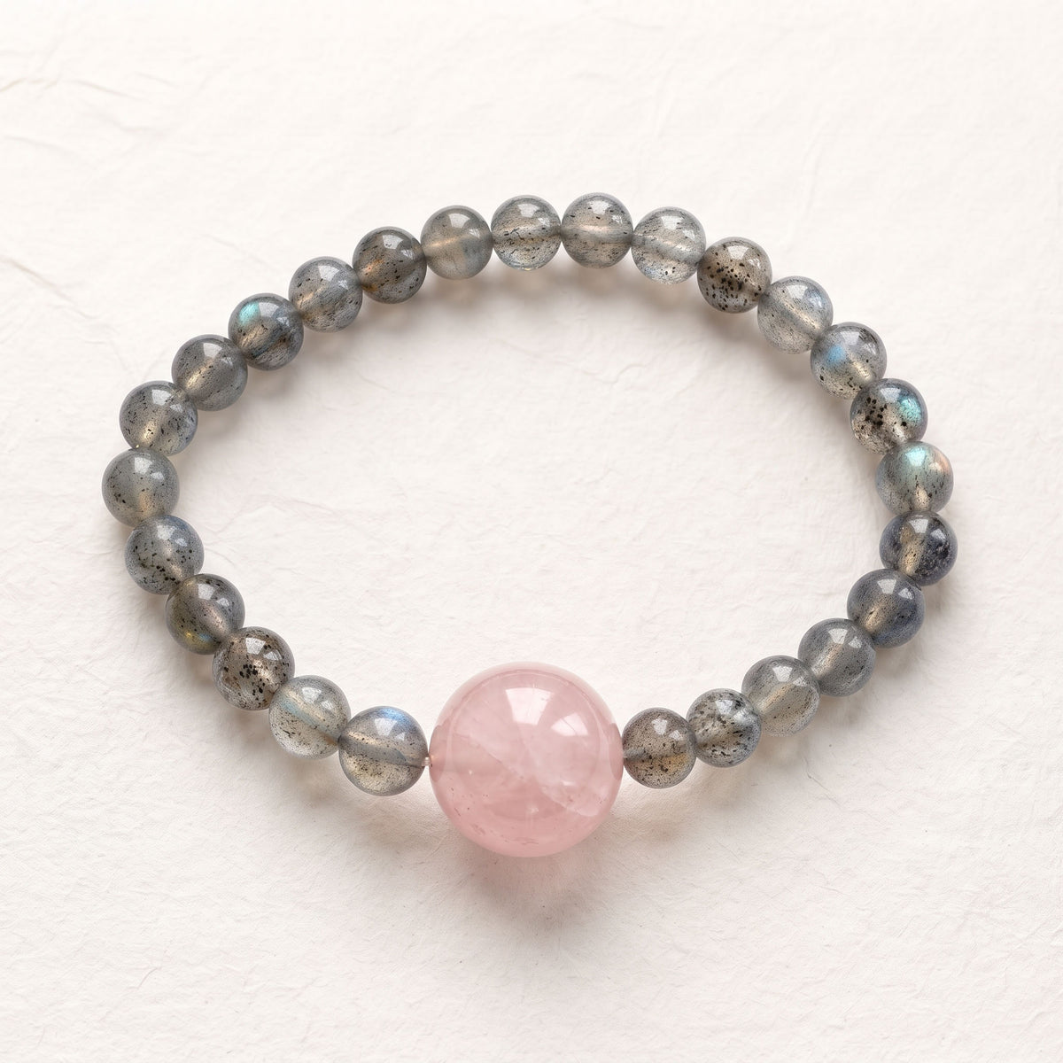 Grey Moonstone & Rose Quartz: Intuitive Insight & Compassionate Strength