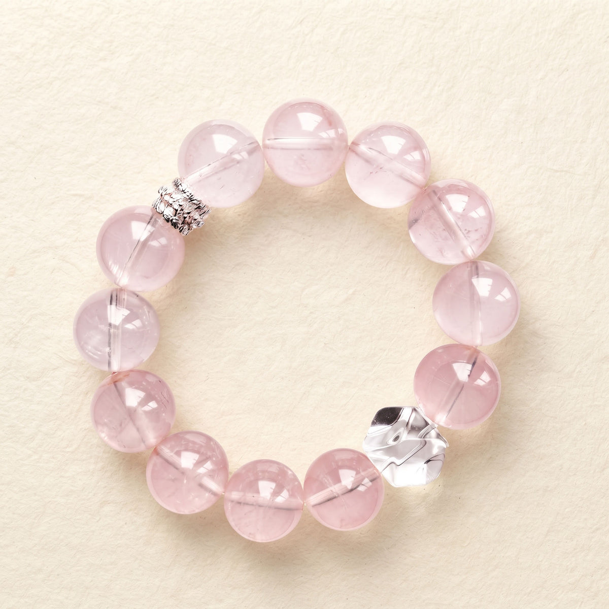 Translucent Jelly Rose Quartz: Tender Compassion & Pure Harmony