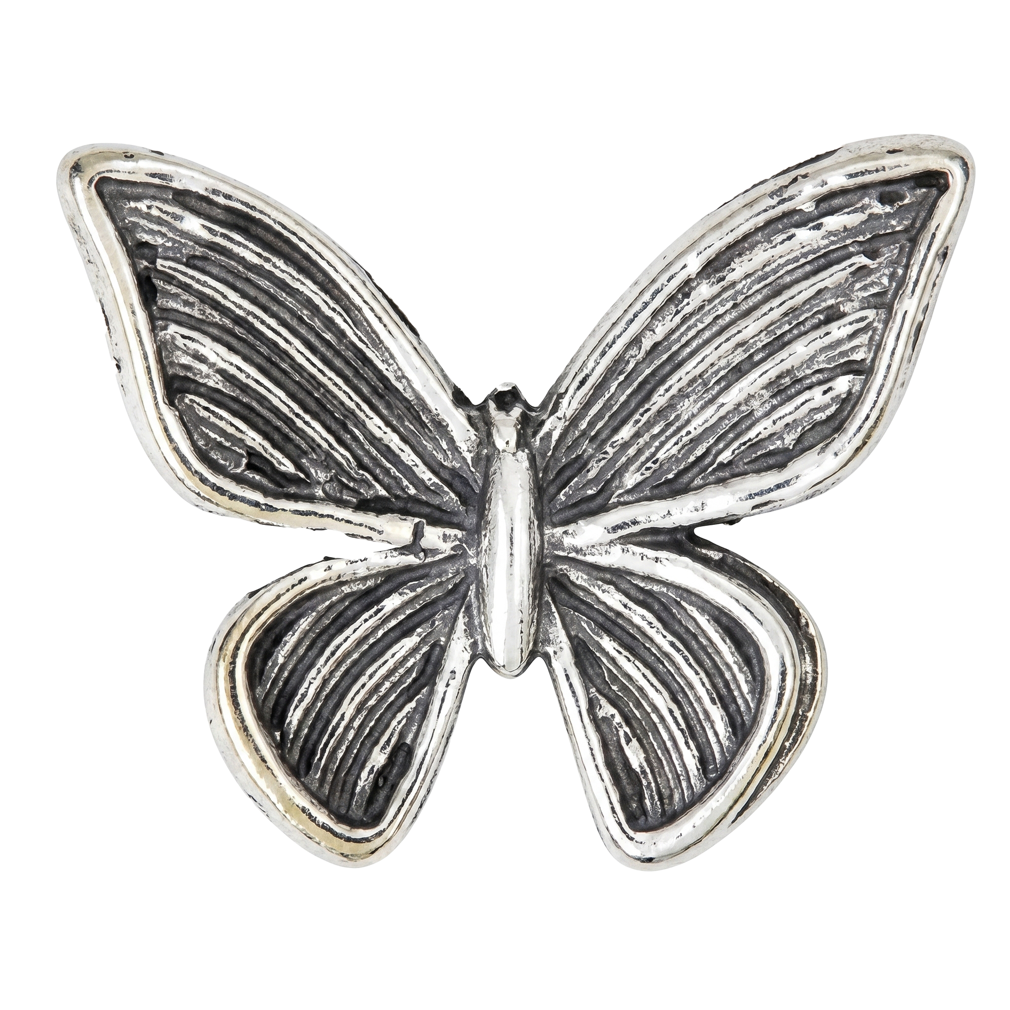 (Silver-ToneButterfly
