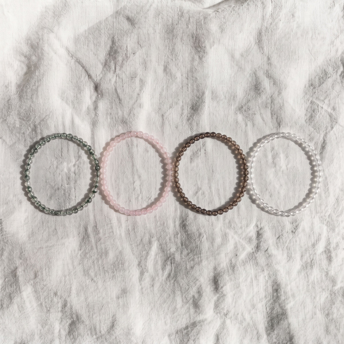 Taurus Grounded Abundance 4-Piece Bracelet Stack | Zodiac Wealth & Balance Set