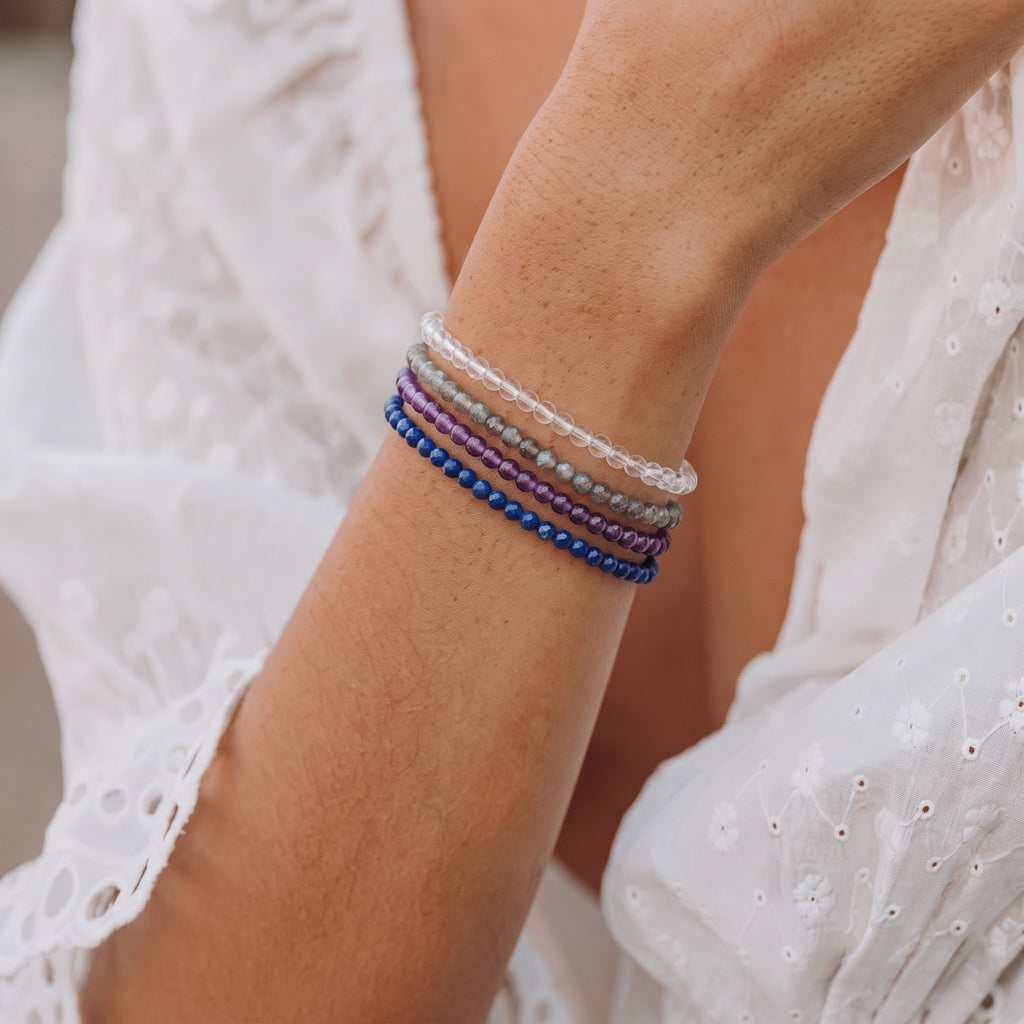 Third Eye Intuition 4-Piece Bracelet Stack | Inner Wisdom & Insight Set