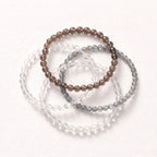 April Clear Clarity 4-Piece Bracelet Stack | Birthstone Master Amplifier Set