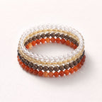 July Ruby Spark 4-Piece Bracelet Stack | Birthstone Courage Set