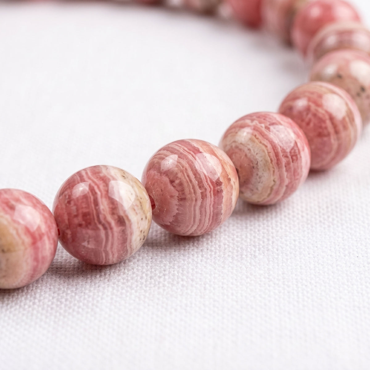 Rhodochrosite Bracelet | Heart Healing & Self-Worth