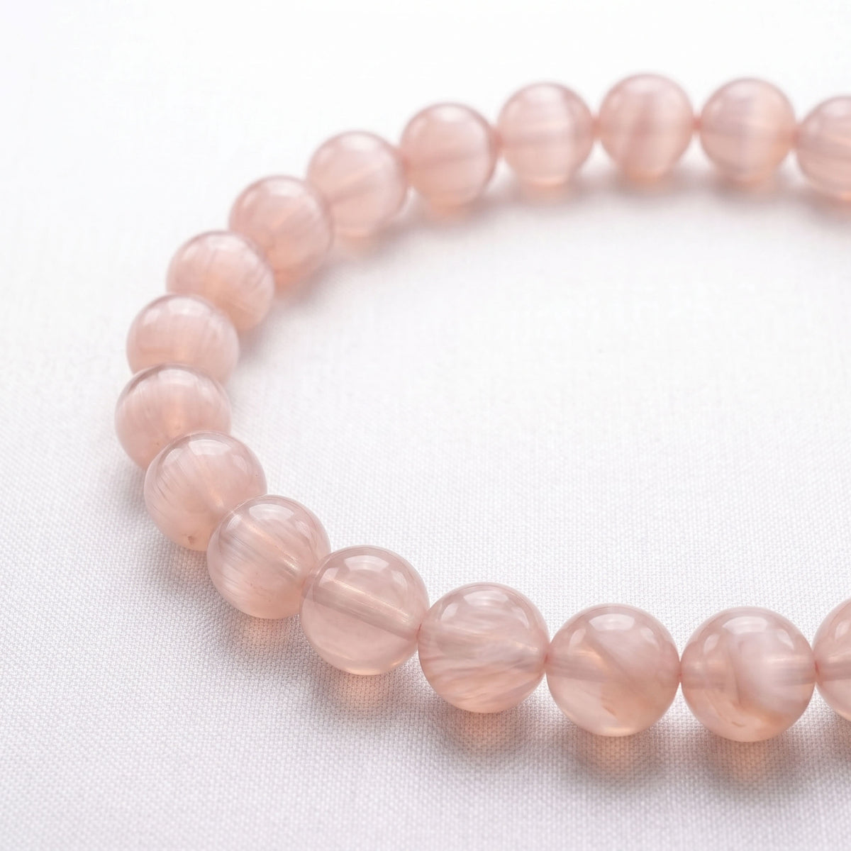 Cherry Blossom Agate Bracelet | New Beginnings & Personal Growth