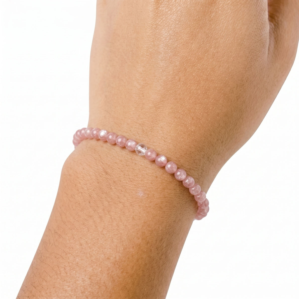 Lepidolite Bracelet | Deep Calm & Anxiety Relief