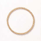 Natural Gold Rutilated Quartz Bead Bracelet, Radiant Vitality & Prosperous Flow Gemstone Jewelry