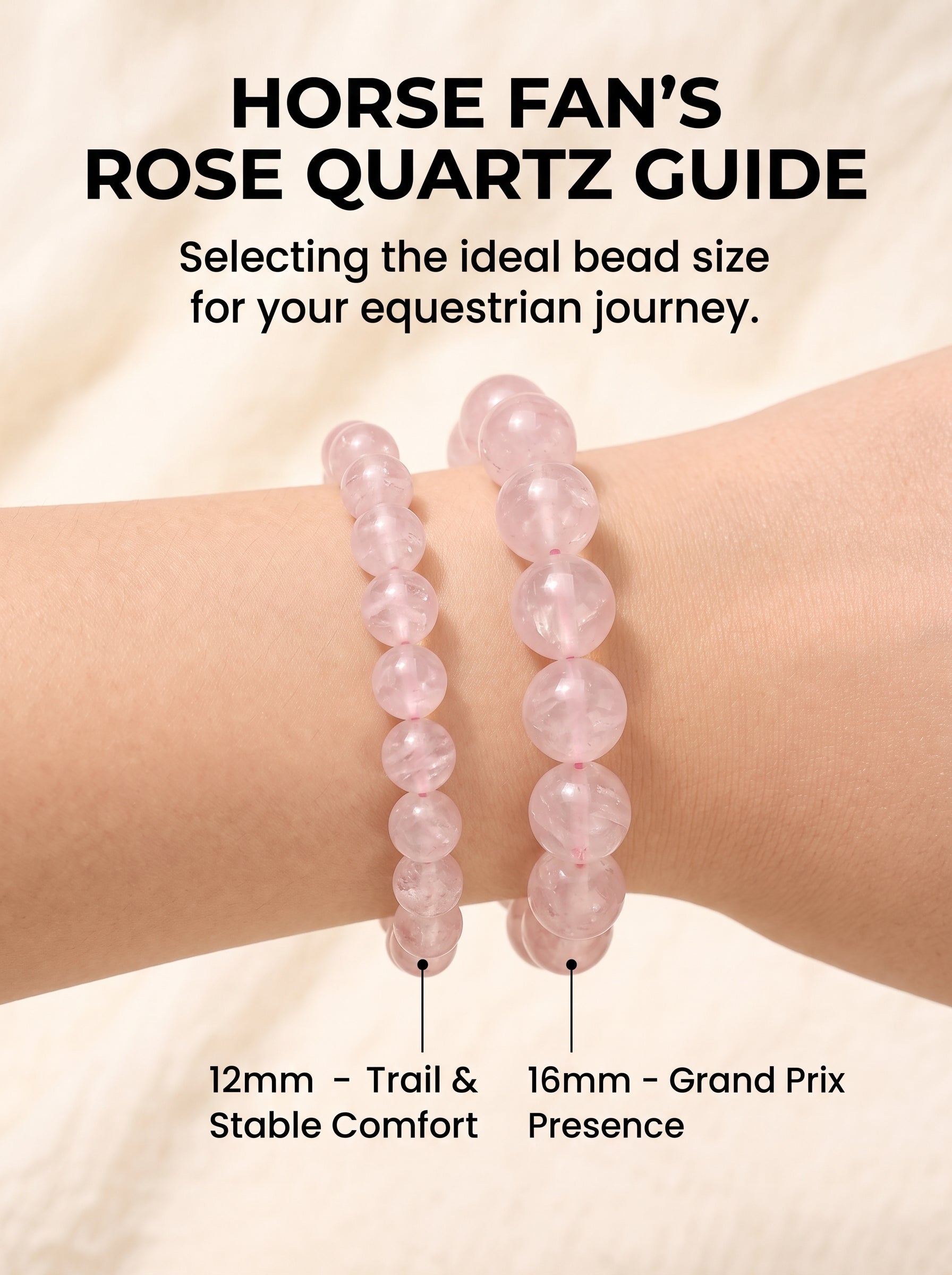 Premium Madagascar Rose Quartz Beaded Bracelet | Hand-Polished Natural Gemstone Jewelry for Elegance & Harmony