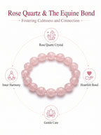 Premium Madagascar Rose Quartz Beaded Bracelet | Hand-Polished Natural Gemstone Jewelry for Elegance & Harmony