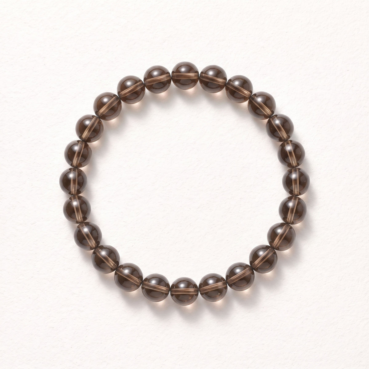 Natural Smoky Quartz Bracelet: Grounded Resilience & Absolute Shielding — Alpine Zone
